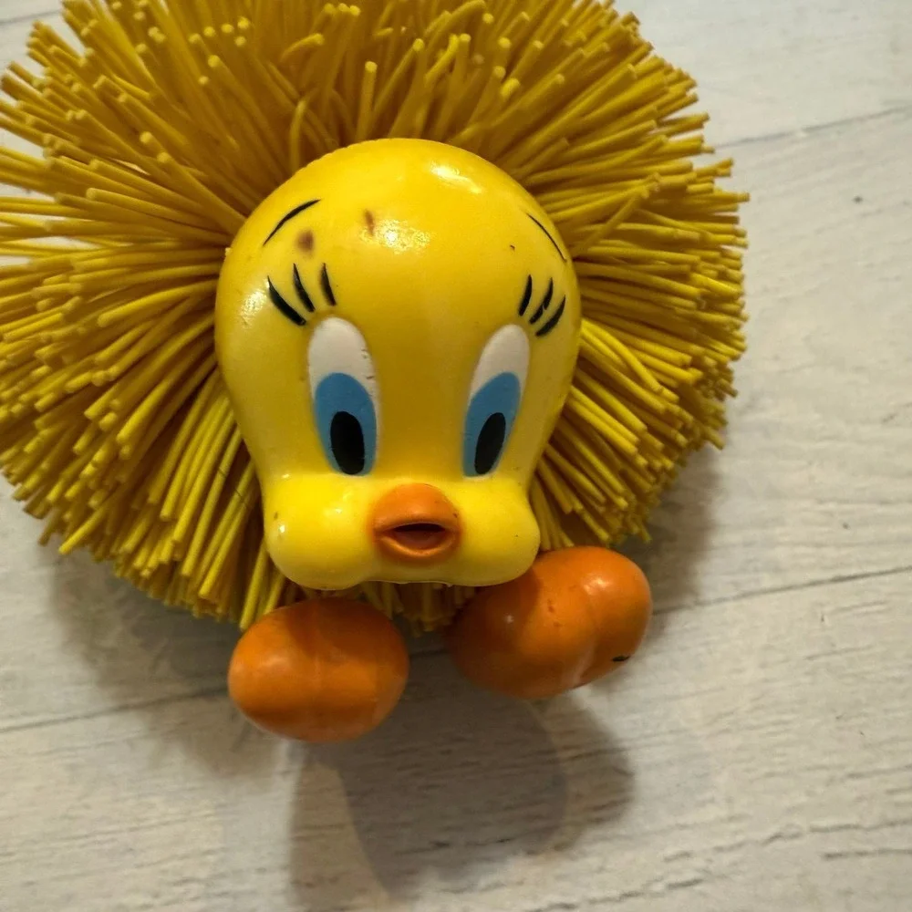 Vintage 1995 Looney Tunes Koosh Ball Tweety Bird‎